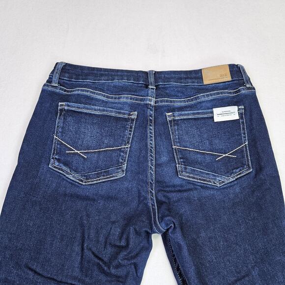 BKE Jeans Women 30 Gabby Curvy Fit Boot Cut High Rise Stretch Denim BGK614R Blue - Picture 10 of 16
